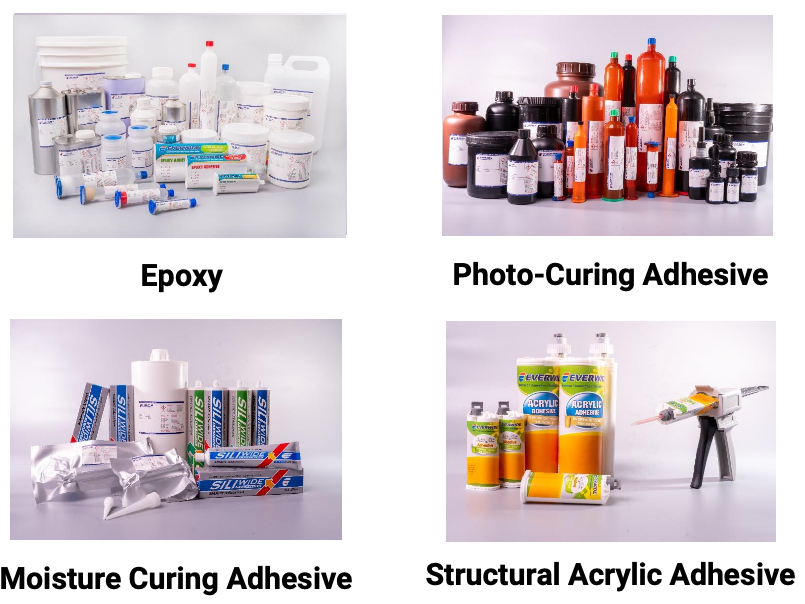 Axion is the USA distributor for Everwide Adhesives